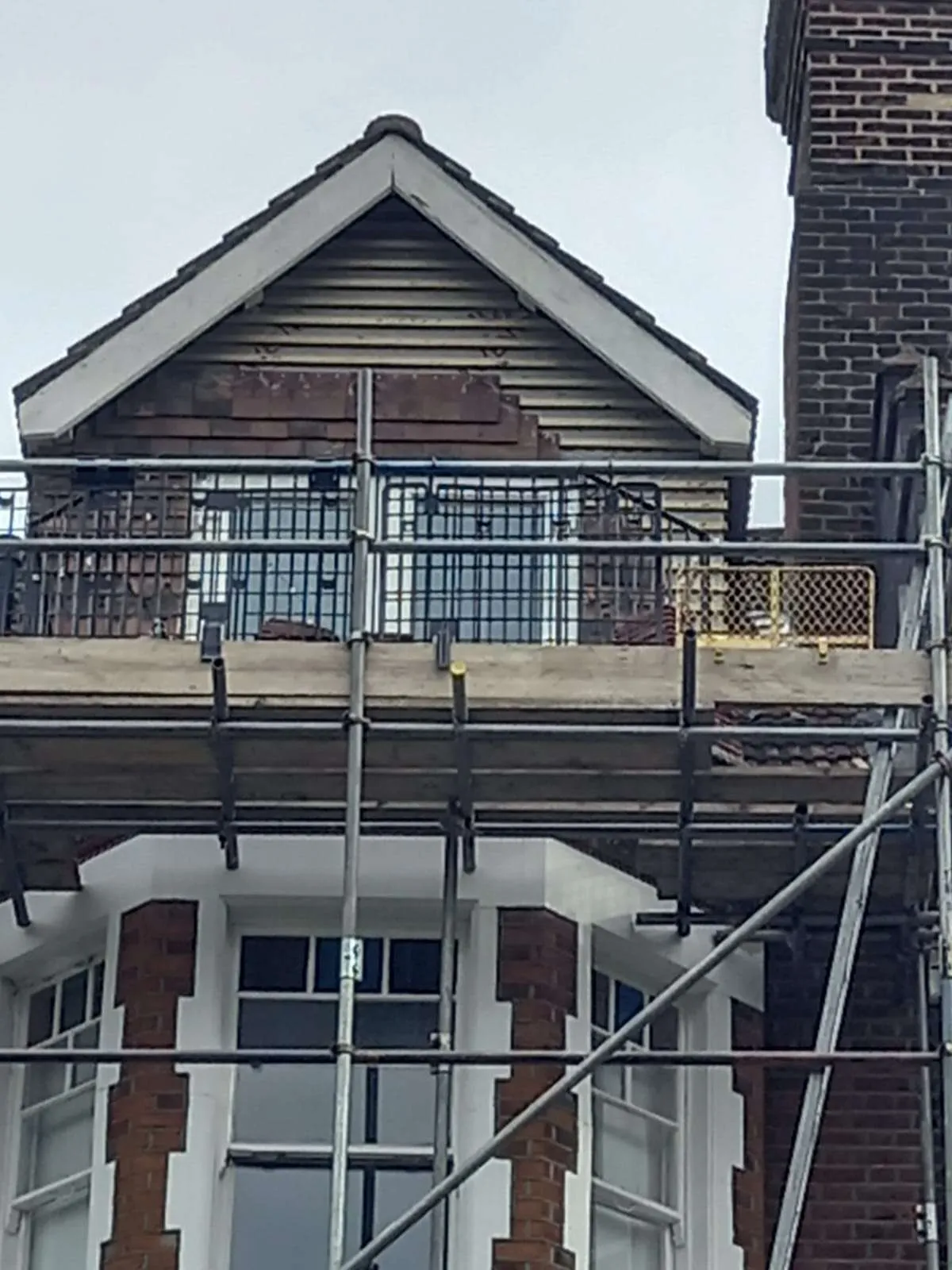 Loft conversion interior showing timber framing and insulation